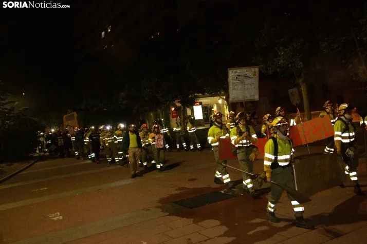 Marcha Bomberos Forestales 