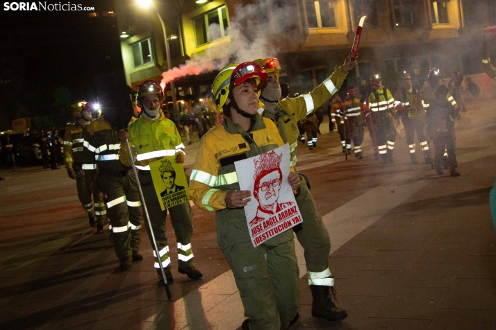 Marcha Bomberos Forestales 