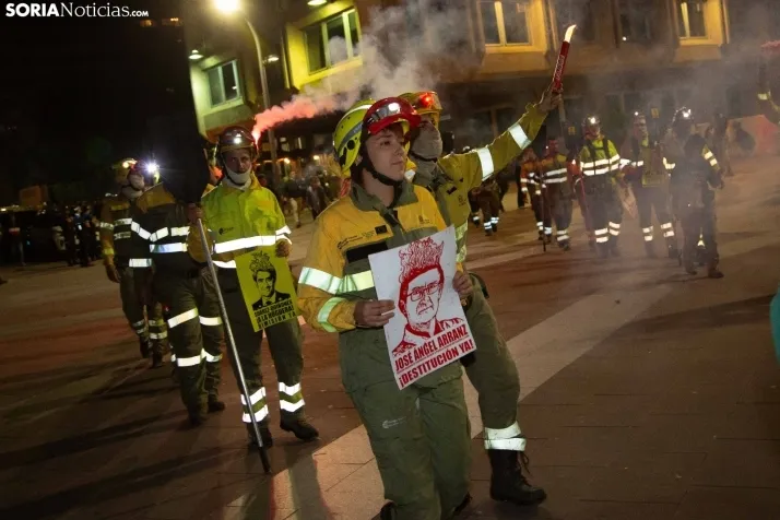 Marcha Bomberos Forestales 
