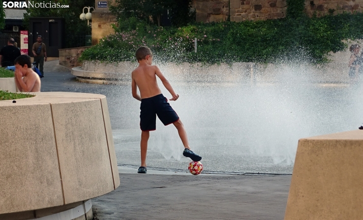 El calor extremo pone a Soria en riesgo: activada la alerta naranja para este viernes