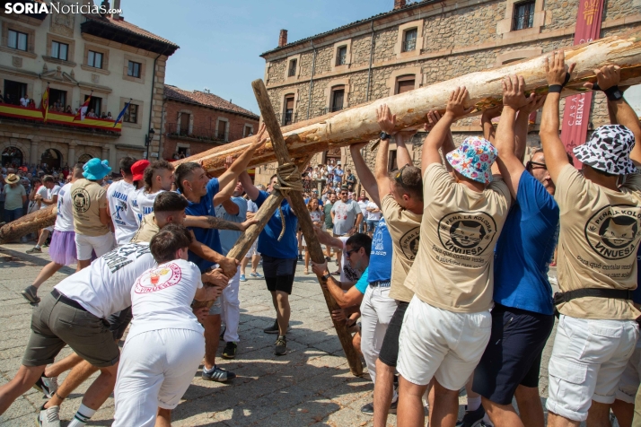 Pingada del mayo en Vinuesa