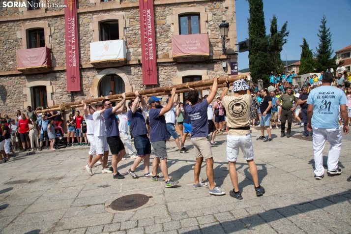 Pingada del mayo en Vinuesa