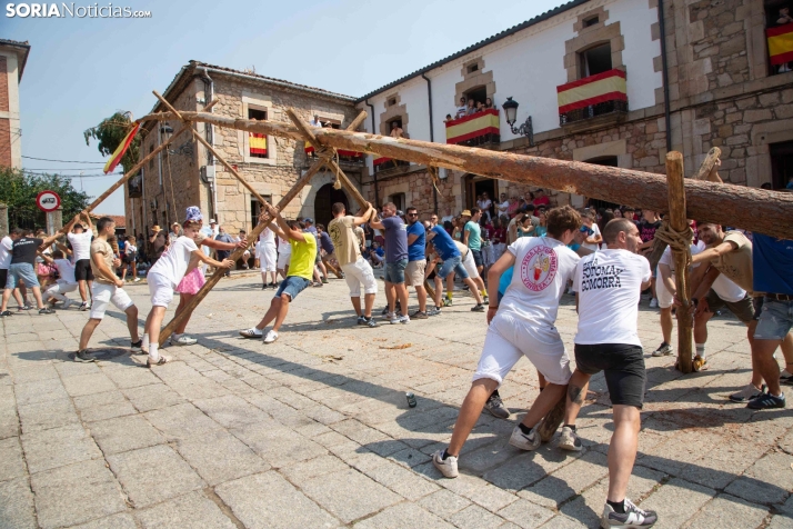 Pingada del mayo en Vinuesa