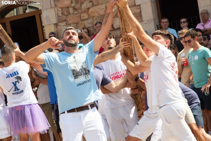 Pingada del mayo en Vinuesa