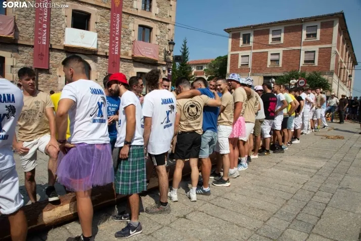 Pingada del mayo en Vinuesa