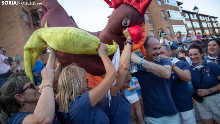 EN FOTOS | Ágreda despide sus fiestas de La Juventud sin la quema del Gallo Roque