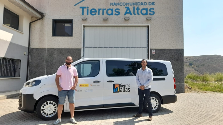 Tierras Altas adquiere un vehículo eléctrico de nueve plazas