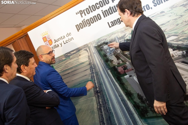La Junta aprueba el Plan Regional del polígono de Langa para ofertar más suelo