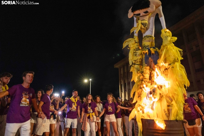 Quema del Bulinga Ólvega 