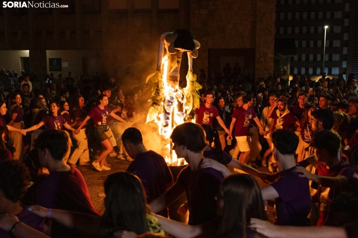 Quema del Bulinga Ólvega 