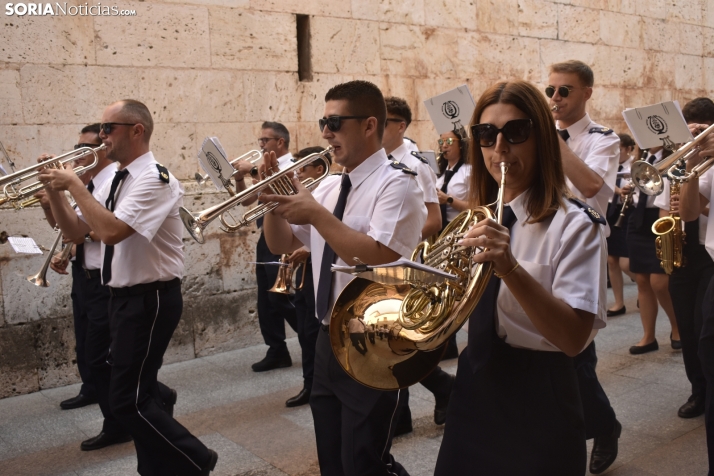 Procesión de San Roque en El Burgo de Osma. 
