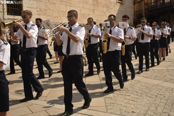 Procesión de San Roque en El Burgo de Osma. 