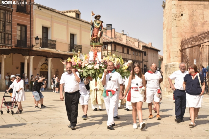 Procesión de San Roque en El Burgo de Osma. 