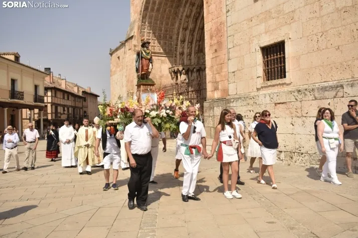 Procesión de San Roque en El Burgo de Osma. 