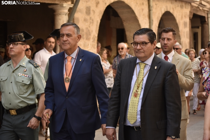 Procesión de San Roque en El Burgo de Osma. 