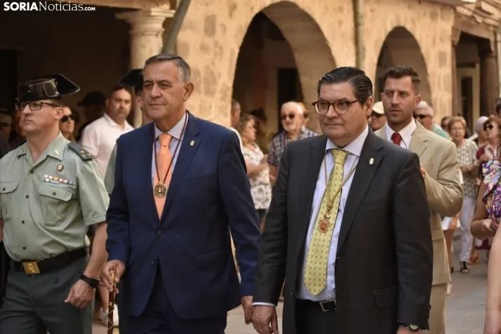 Procesión de San Roque en El Burgo de Osma. 