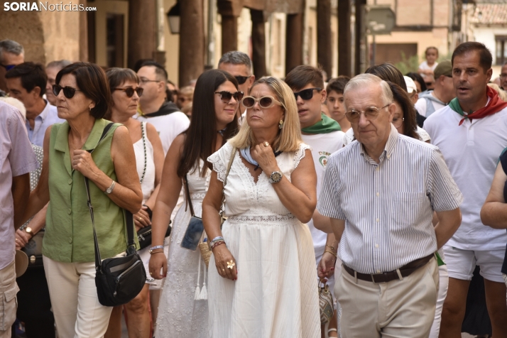 Procesión de San Roque en El Burgo de Osma. 