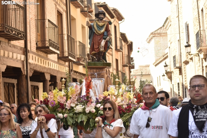 Procesión de San Roque en El Burgo de Osma. 
