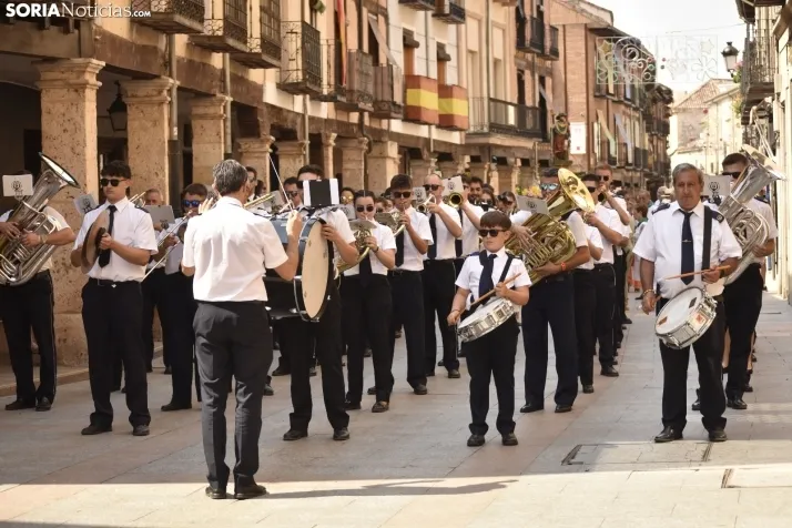 Procesión de San Roque en El Burgo de Osma. 