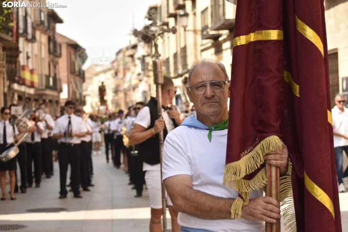 Procesión de San Roque en El Burgo de Osma. 