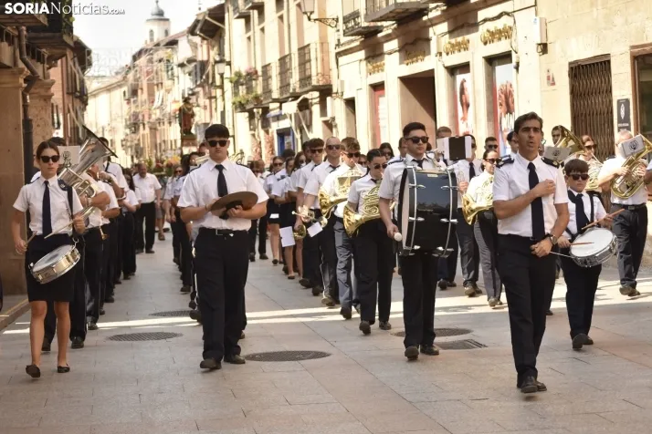 Procesión de San Roque en El Burgo de Osma. 