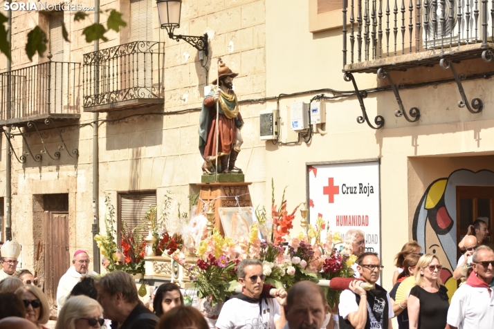 Procesión de San Roque en El Burgo de Osma. 