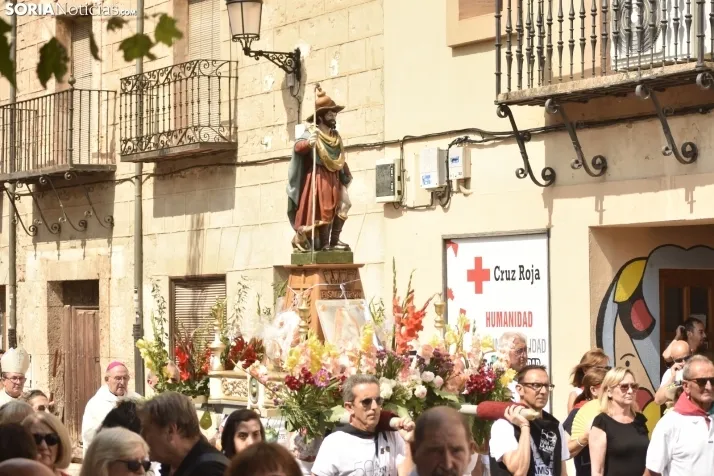 Procesión de San Roque en El Burgo de Osma. 