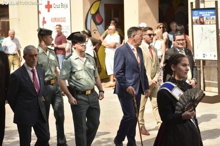 Procesión de San Roque en El Burgo de Osma. 
