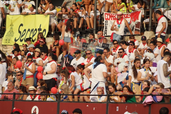 Una imagen en la plaza de toros burgense. /Santos Gómez