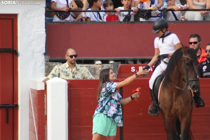 Una imagen en la plaza de toros burgense. /Santos Gómez