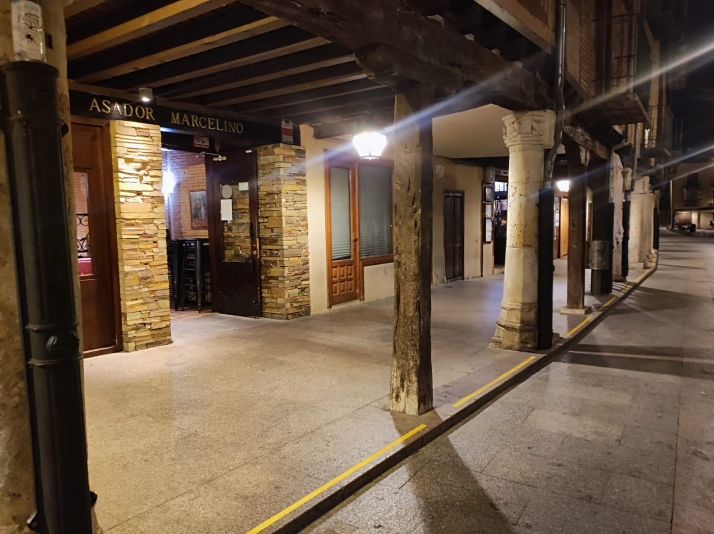 El Burgo de Osma: 25 plazas para movilidad reducida y l&iacute;neas amarillas