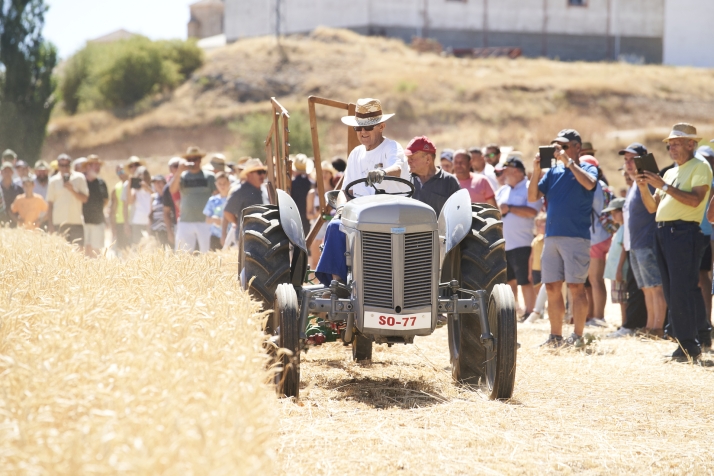 La historia agrícola de Soria revive en Nepas con la IX edición de su Siega Antigua