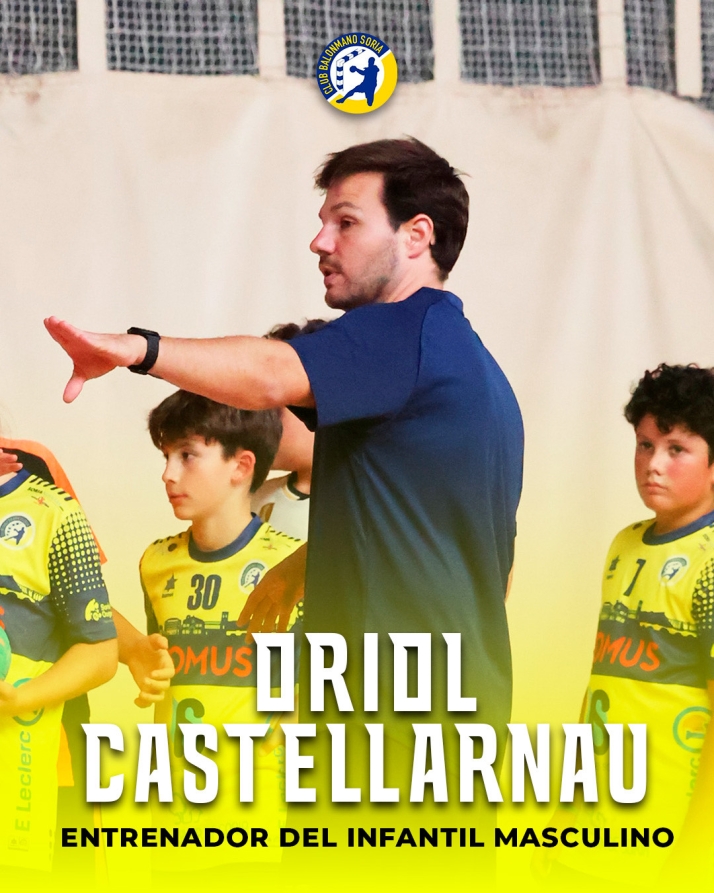 Balonmano Soria: entrenadores de la cantera para la 2025/26