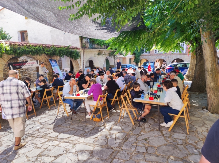 Éxito rotundo del IV Torneo de ajedrez Villa de Yanguas con 79 participantes