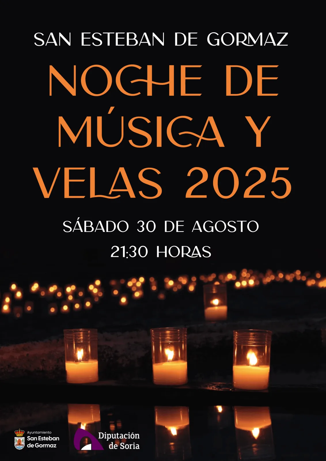 Foto 2 - La Noche de M&uacute;sica y Velas vuelve a San Esteban de Gormaz el 30 de agosto