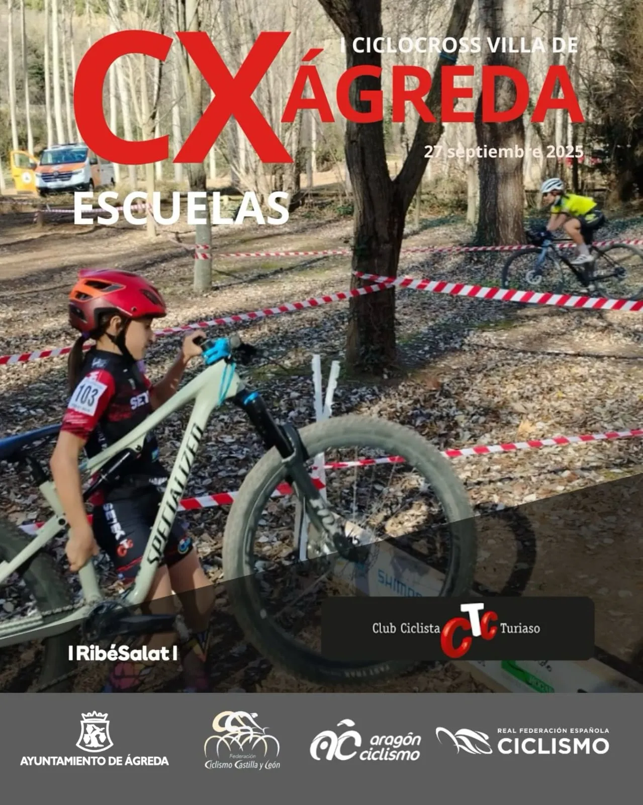 Foto 2 - El nuevo ciclocross de &Aacute;greda puntuar&aacute; para el calendario nacional y tambi&eacute;n para el Open de Arag&oacute;n