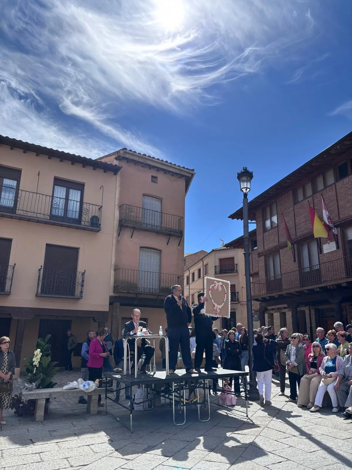 Una imagen de la jornada festiva en Berlanga.
