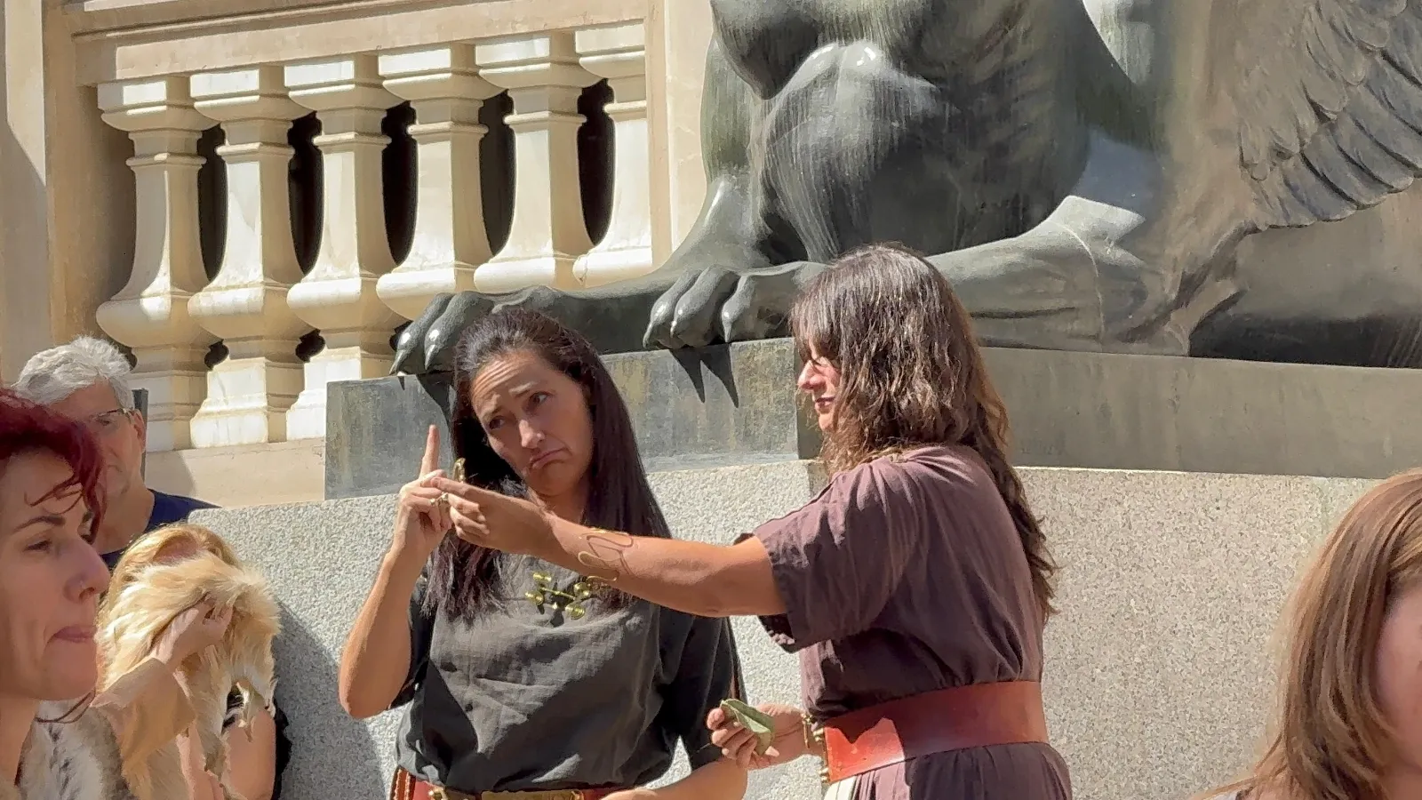 Una imagen de la representación. /AC Tierraquemada