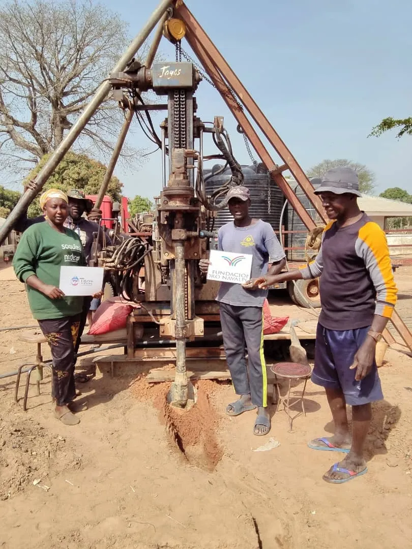 Foto 2 - La Fundaci&oacute;n Pedro Navalpotro dota de agua potable a 765 personas en una aldea de Guinea-Bis&aacute;u