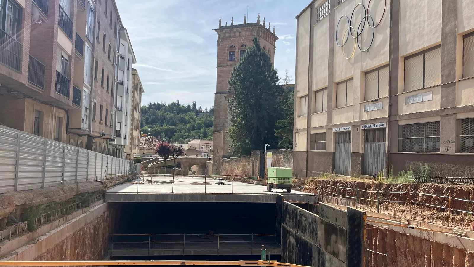 Foto 2 - La ampliaci&oacute;n del Parking de Doctrina ve, por fin, la luz al final del t&uacute;nel