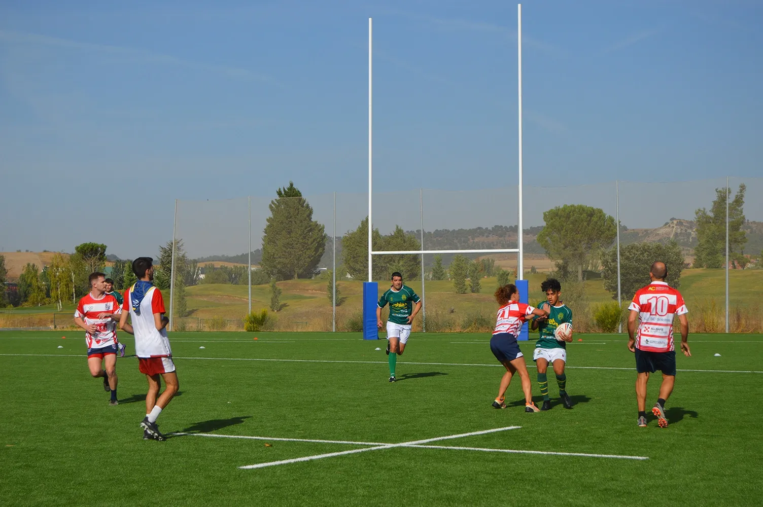 Foto 8 - De Soria a la &eacute;lite del Touch Rugby: un debut prometedor en Arroyo de la Encomienda