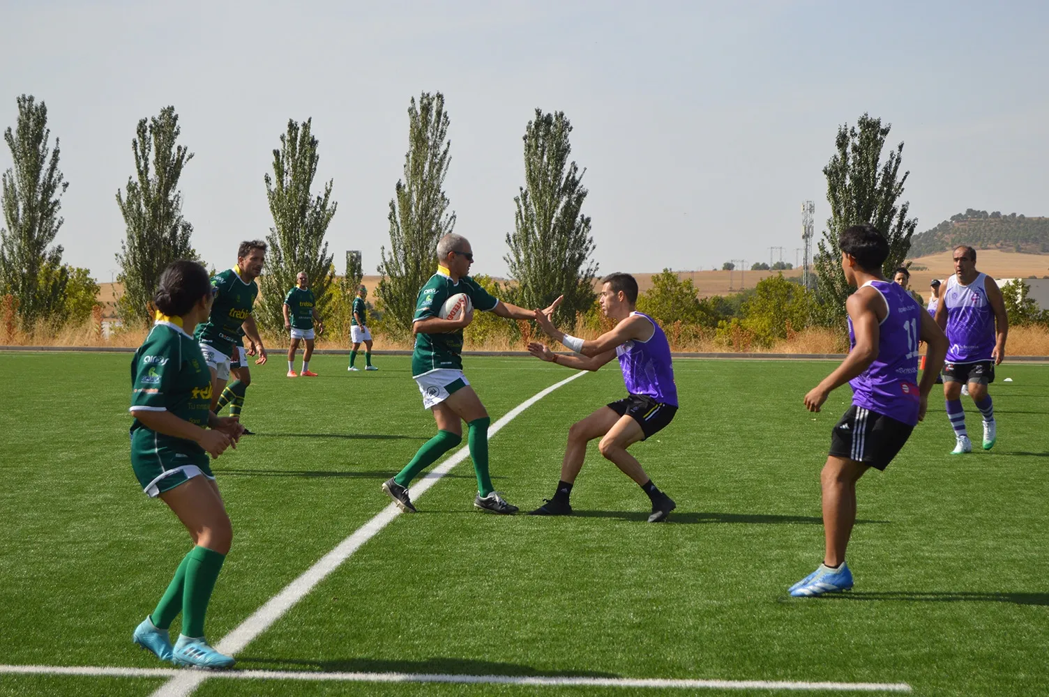 Foto 7 - De Soria a la &eacute;lite del Touch Rugby: un debut prometedor en Arroyo de la Encomienda