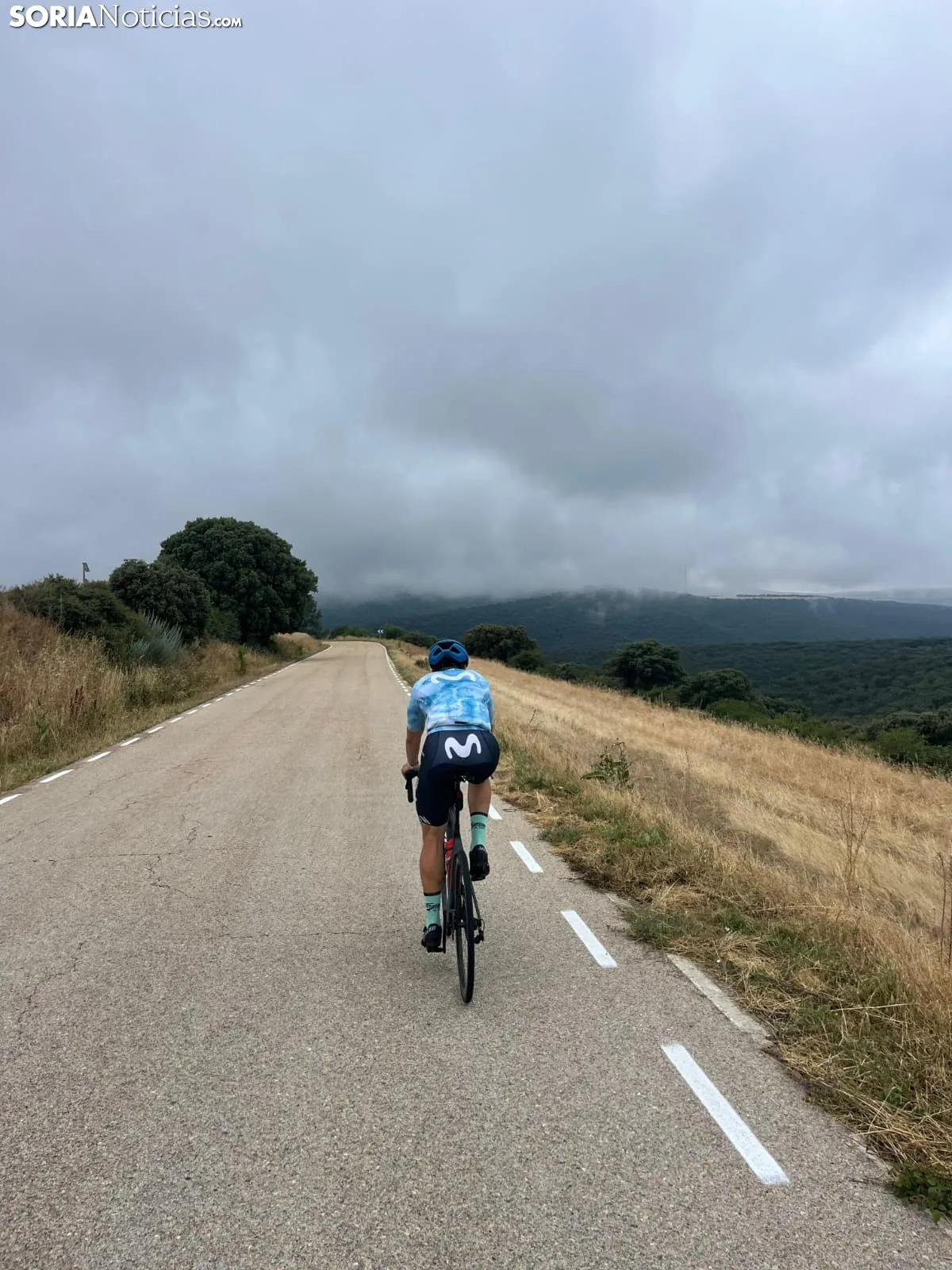  Fernando Valdecantos, el joven soriano que tiene como objetivo recorrer todos los pueblos de Soria en bicicleta
