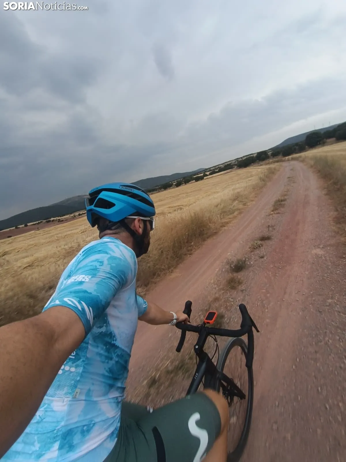  Fernando Valdecantos, el joven soriano que tiene como objetivo recorrer todos los pueblos de Soria en bicicleta