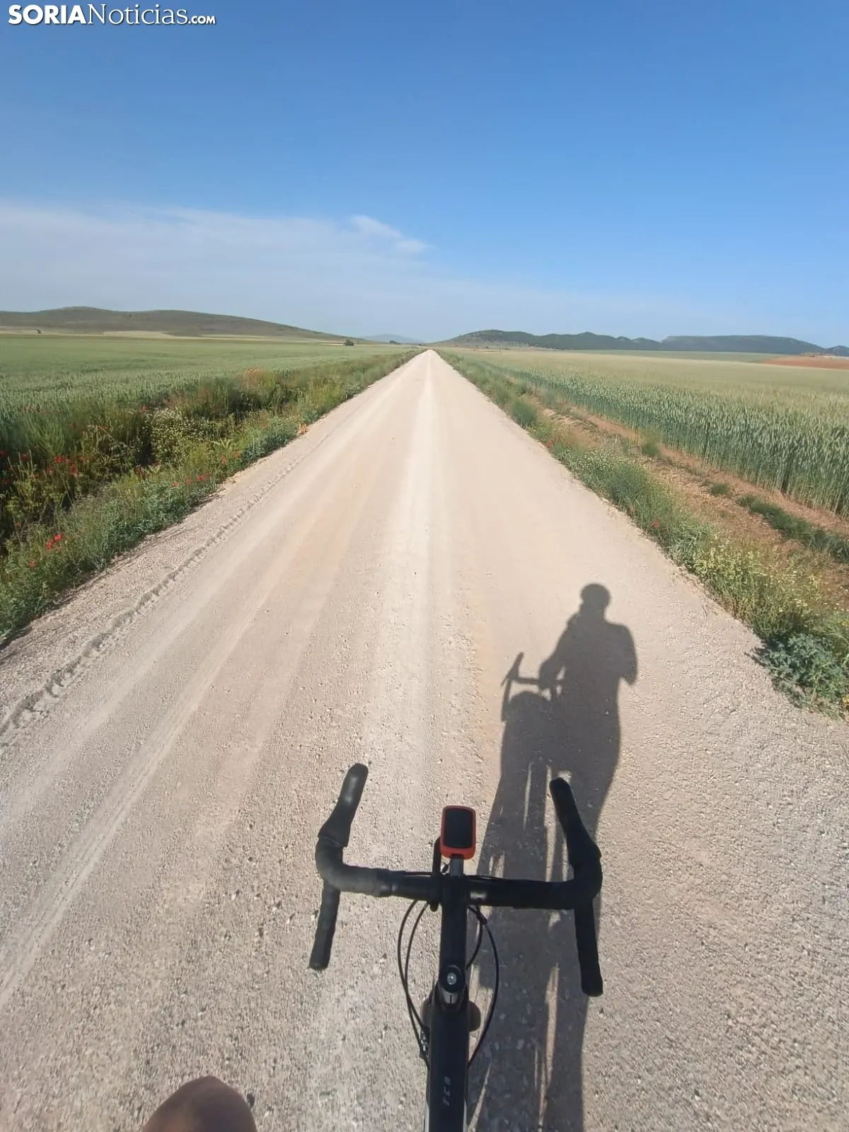  Fernando Valdecantos, el joven soriano que tiene como objetivo recorrer todos los pueblos de Soria en bicicleta