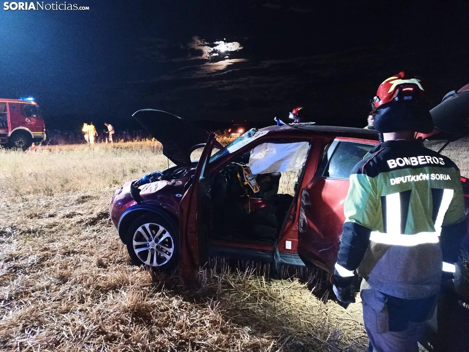 Accidente en la CL-116.