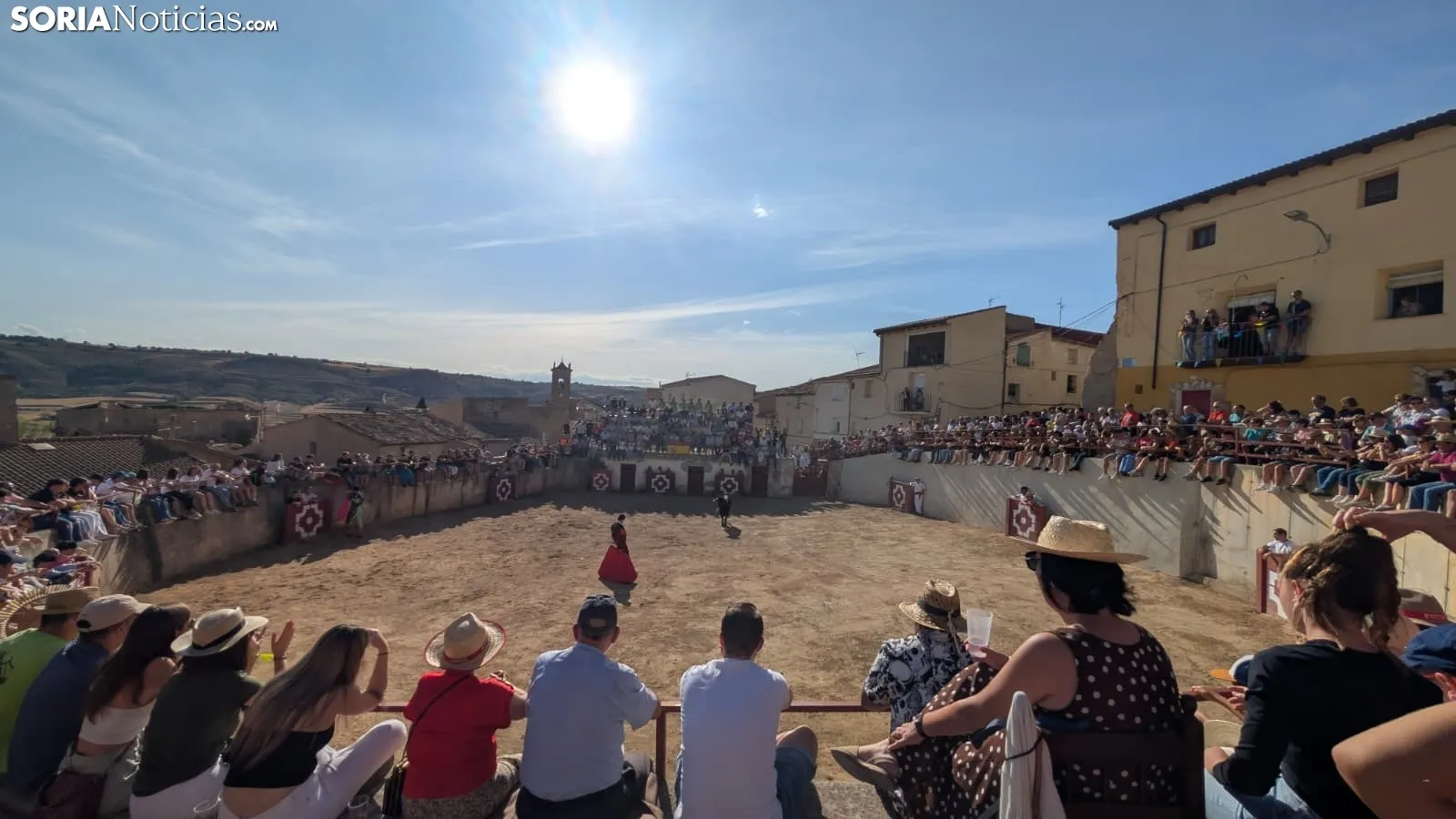 Novillada sin picadores en Deza. 