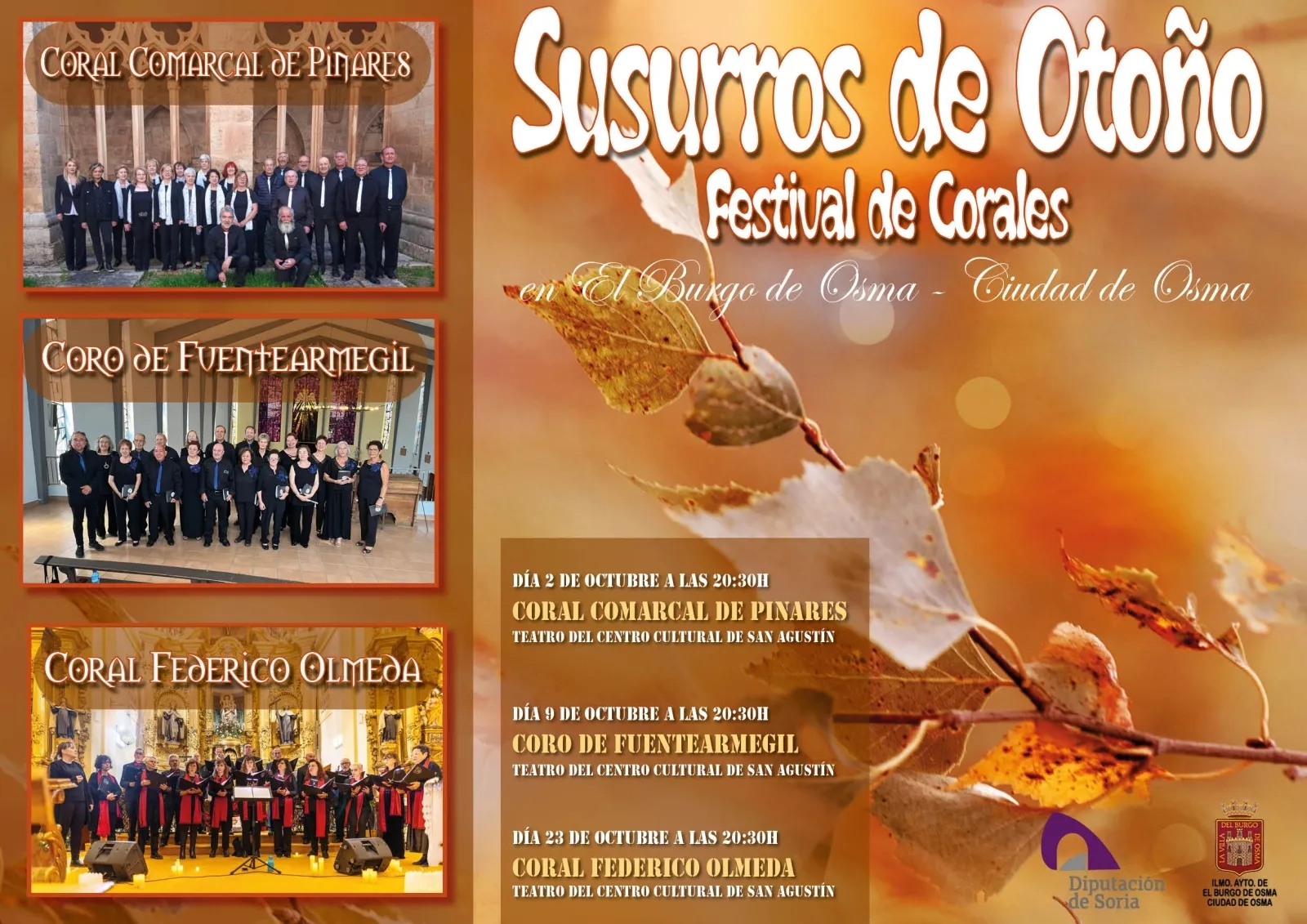 Foto 2 - El Burgo de Osma acoge en octubre la segunda edici&oacute;n del ciclo coral 'Susurros de Oto&ntilde;o'