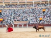 La plaza de toros de Las Ventas durante un festejo de este año. Plaza 1. 