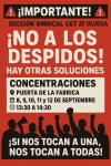 Foto 1 - CGT convoca cinco días de protestas en ZF Ólvega para rechazar los despidos en la planta